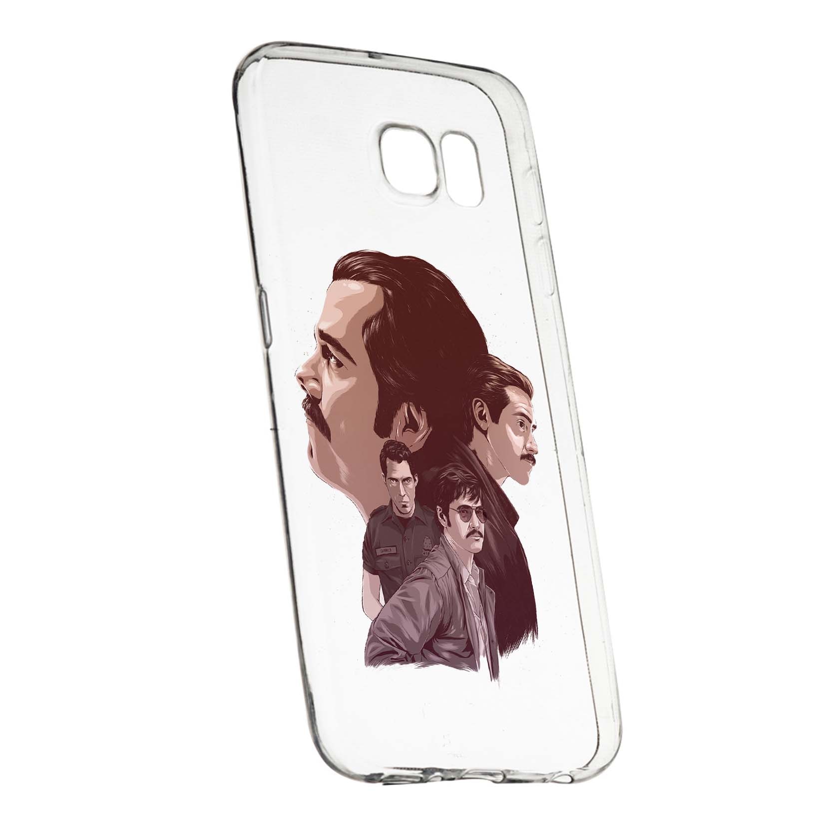 Husa de protectie Narcos, Movie pentru Samsung Galaxy S7, rezistenta la uzura, anti-alunecare, din silicon Premium, 448