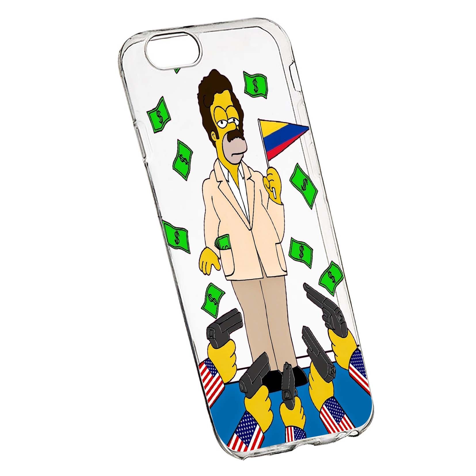 Husa de protectie Narcos Simpson, Movie pentru Xiaomi Mi A1 / Mi 5X, rezistenta la uzura, anti-alunecare, din silicon Premium, 439