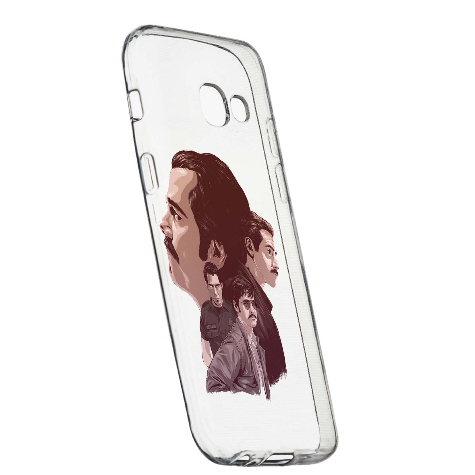 Husa de protectie Narcos, Movie pentru Samsung Galaxy A3 2017, rezistenta la uzura, anti-alunecare, din silicon Premium, 448