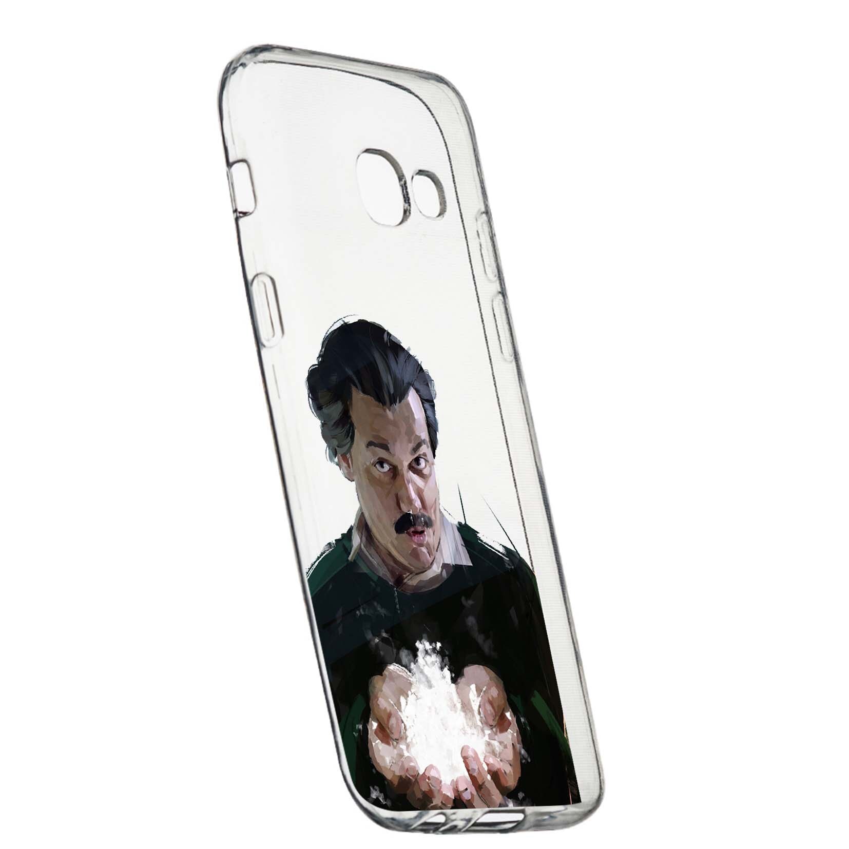 Husa de protectie Narcos Pablo Escobar, Movie pentru Samsung Galaxy Xcover 4, rezistenta la uzura, anti-alunecare, din silicon Premium, 446