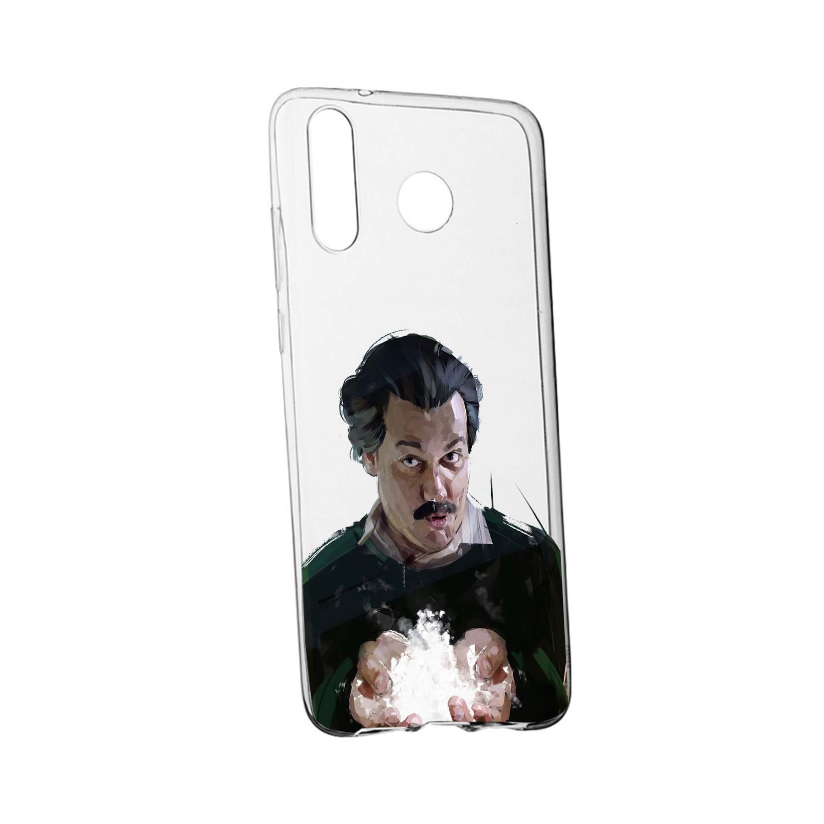 Husa de protectie Narcos Pablo Escobar, Movie pentru Samsung Galaxy A30, rezistenta la uzura, anti-alunecare, din silicon Premium, 446