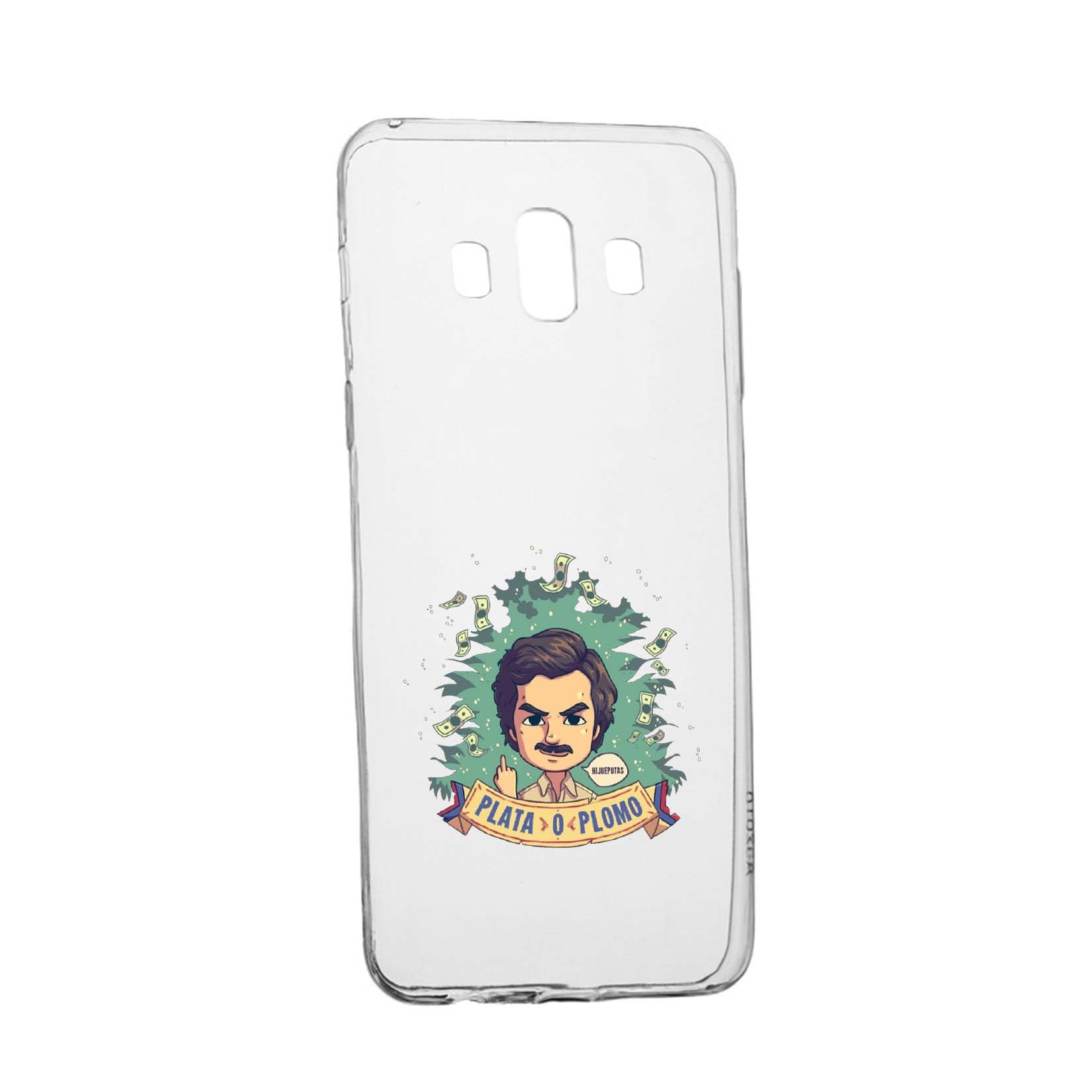 Husa de protectie Narcos Pablo Escobar, Movie pentru Samsung Galaxy J6 Plus 2018, rezistenta la uzura, anti-alunecare, din silicon Premium, 447