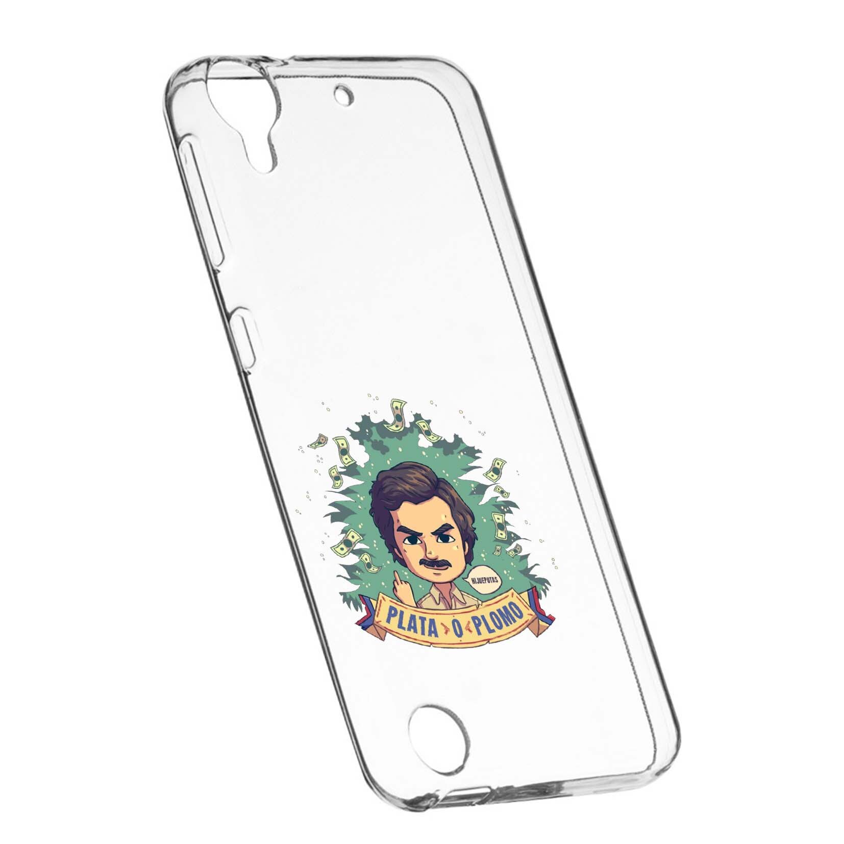 Husa de protectie Narcos Pablo Escobar, Movie pentru HTC Desire 825 / 10 Lifestyle, rezistenta la uzura, anti-alunecare, din silicon Premium, 447