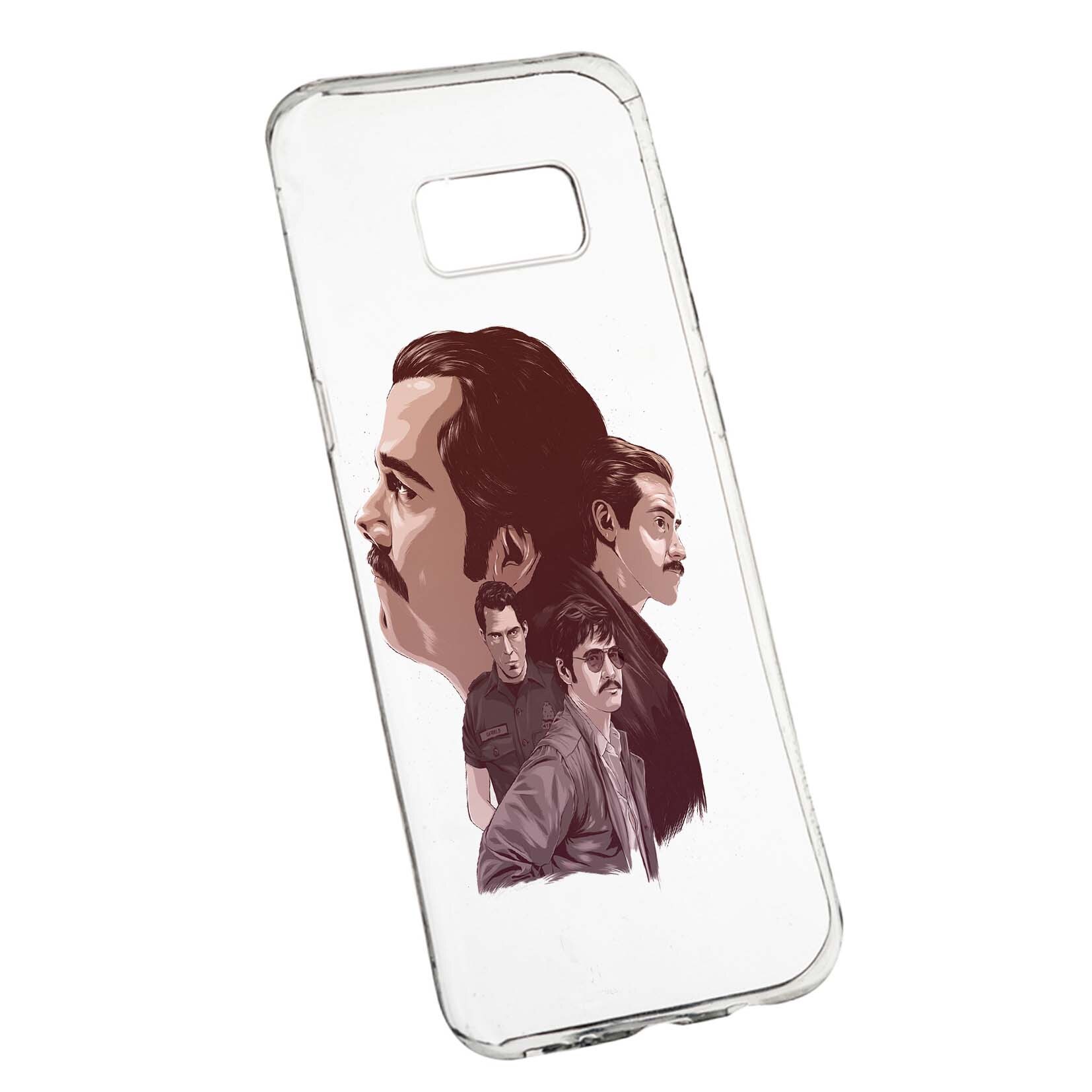 Husa de protectie Narcos, Movie pentru Samsung Galaxy S8 Plus, rezistenta la uzura, anti-alunecare, din silicon Premium, 448