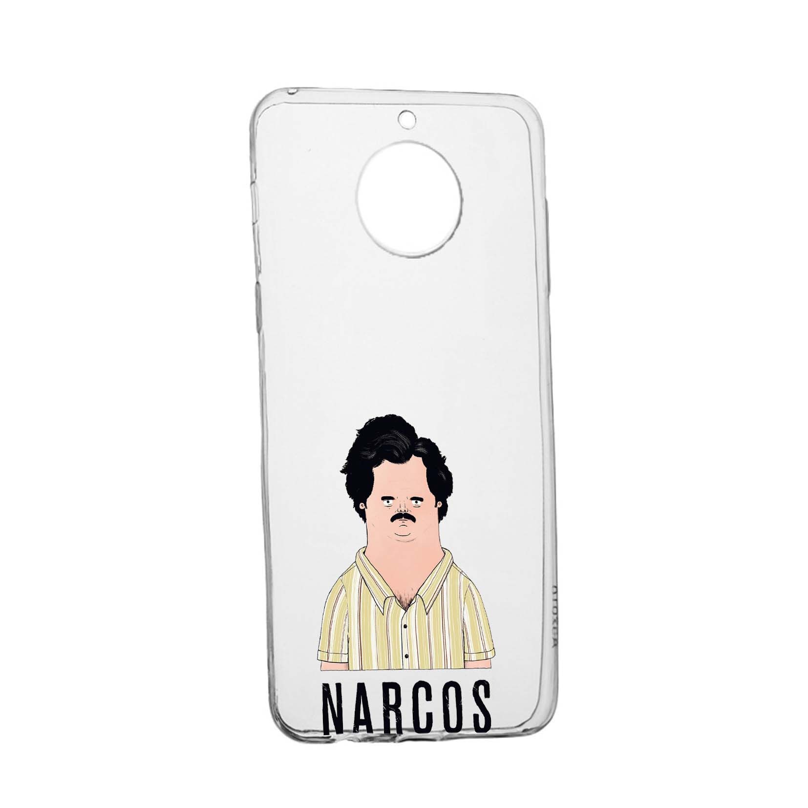 Husa de protectie Narcos Pablo Escobar, Movie pentru Motorola Moto E5 Plus, rezistenta la uzura, anti-alunecare, din silicon Premium, 436