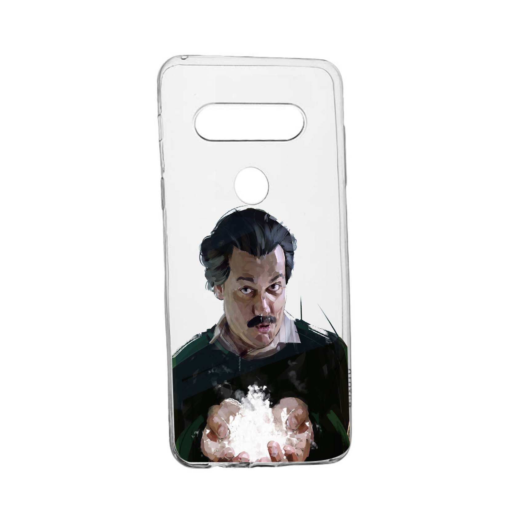 Husa de protectie Narcos Pablo Escobar, Movie pentru LG K50 / Q60, rezistenta la uzura, anti-alunecare, din silicon Premium, 446
