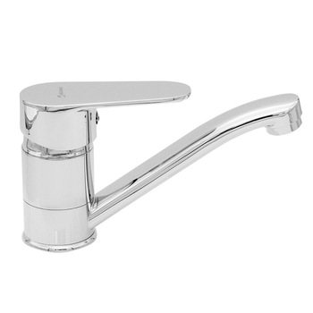 Baterie de lavoar cu teava mobila, medie, Gelamor, 2084 D, alama, crom, racorduri flex 1/2 Baterie de lavoar cu teava mobila, medie, Gelamor, 2084 D, alama, crom, racorduri flex 1/2