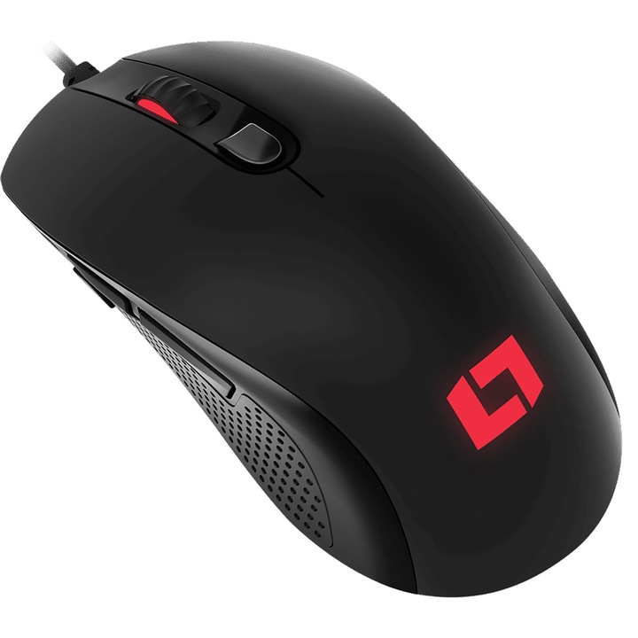 Mouse pentru jocuri cu fir, Lioncast, LM60 Pro, Negru