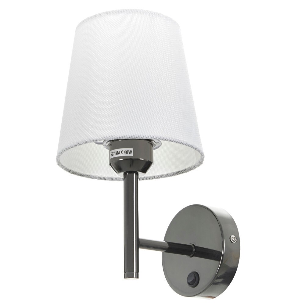 Aplica, Alb, 1xE27, 2064/1W BK D337