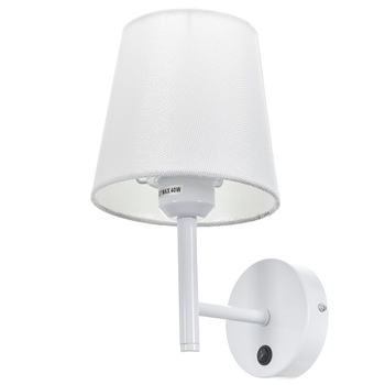 Aplica, Alb, 1xE27, 2064/1W WH D337 Aplica, Alb, 1xE27, 2064/1W WH D337