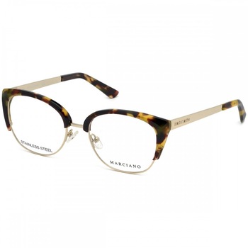 Rama ochelari de vedere, de dama, Guess By Marciano GM0334 053 52 Havana Rama ochelari de vedere, de dama, Guess By Marciano GM0334 053 52 Havana