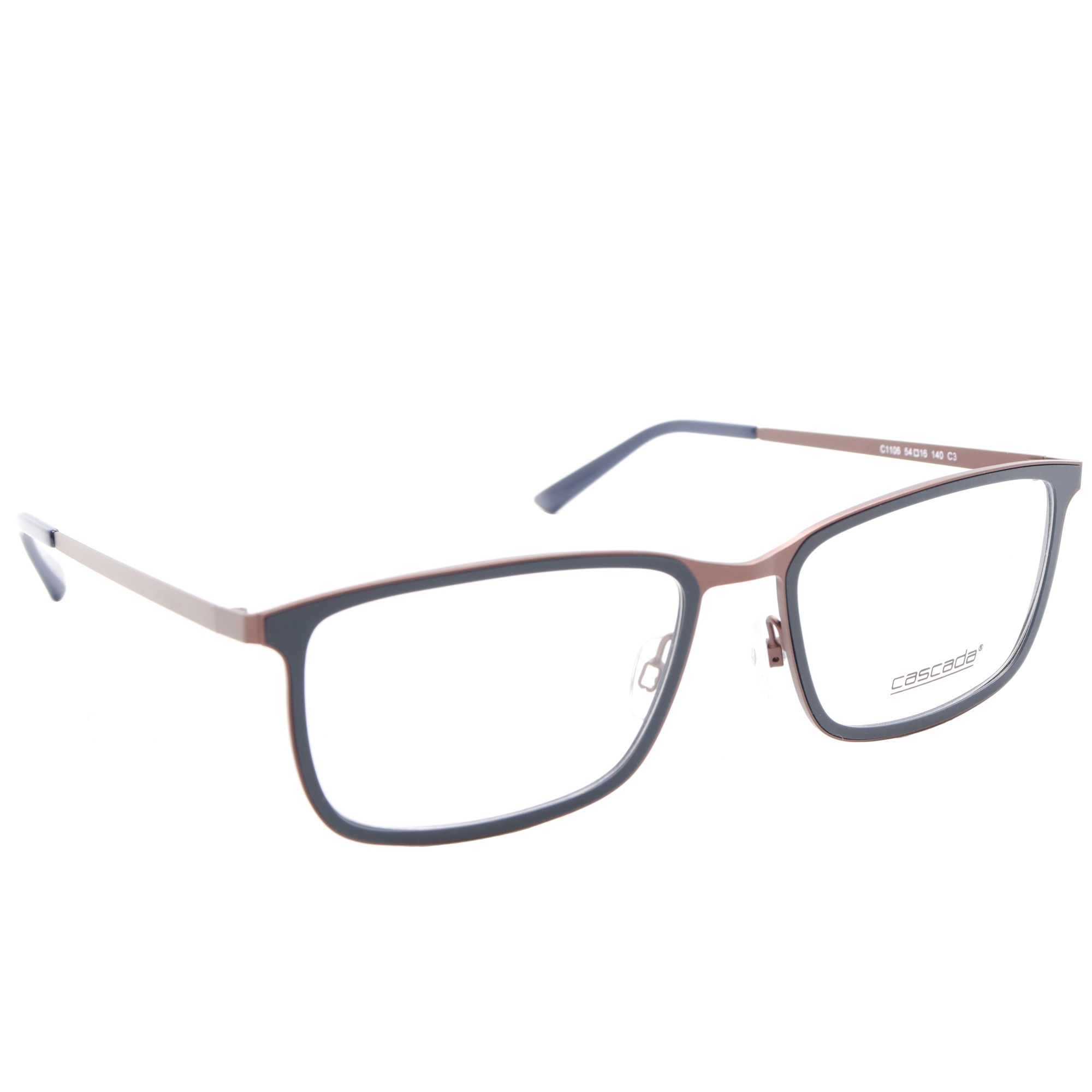 Rame ochelari de vedere, Cascada, Barbat, C1106, 54mm, Maro