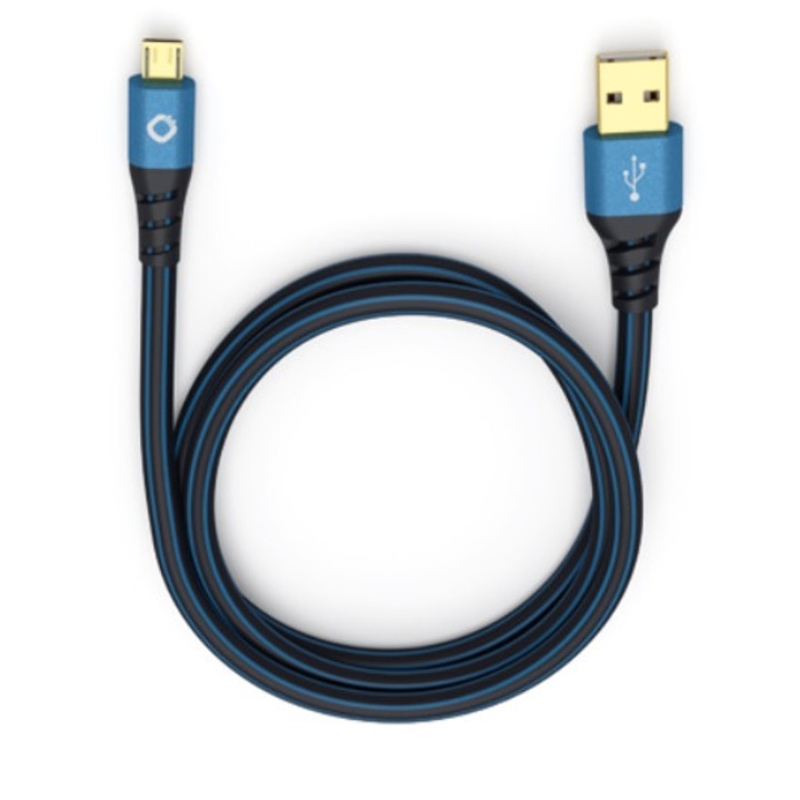 USB Plus Micro 50 - USB A - USB Micro B USB 2.0 kábel, 0,5 méteres, OB 9330