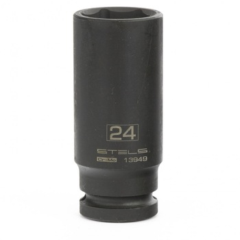 Cap hexagonal adanc cu impact , 24 mm, 1/2  Cap hexagonal adanc cu impact , 24 mm, 1/2