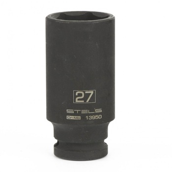 Cap hexagonal adanc cu impact , 27 mm, 1/2  Cap hexagonal adanc cu impact , 27 mm, 1/2