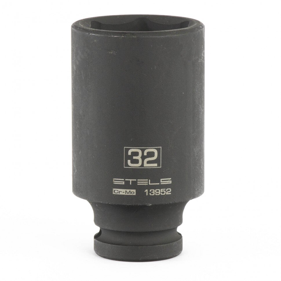 Cap hexagonal adanc cu impact , 32 mm, 1/2 