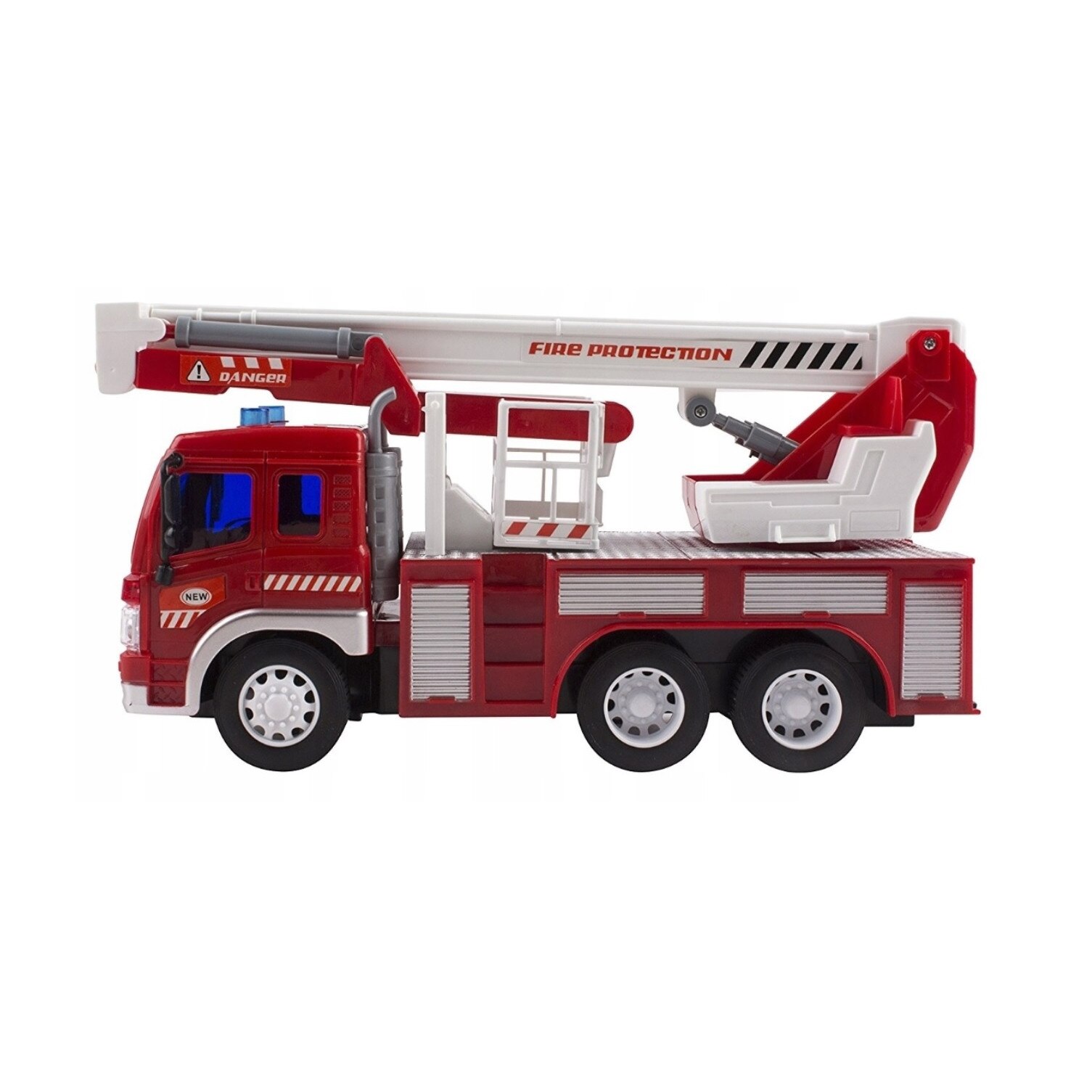 Masina de pompieri cu sunet si lumini Rosu