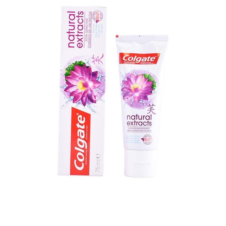 Паста за зъби Colgate Natural Extracts 2020, Lotus flower, 75 мл