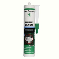 Silicon sanitar Den Braven, 280 ml, alb, 120022121