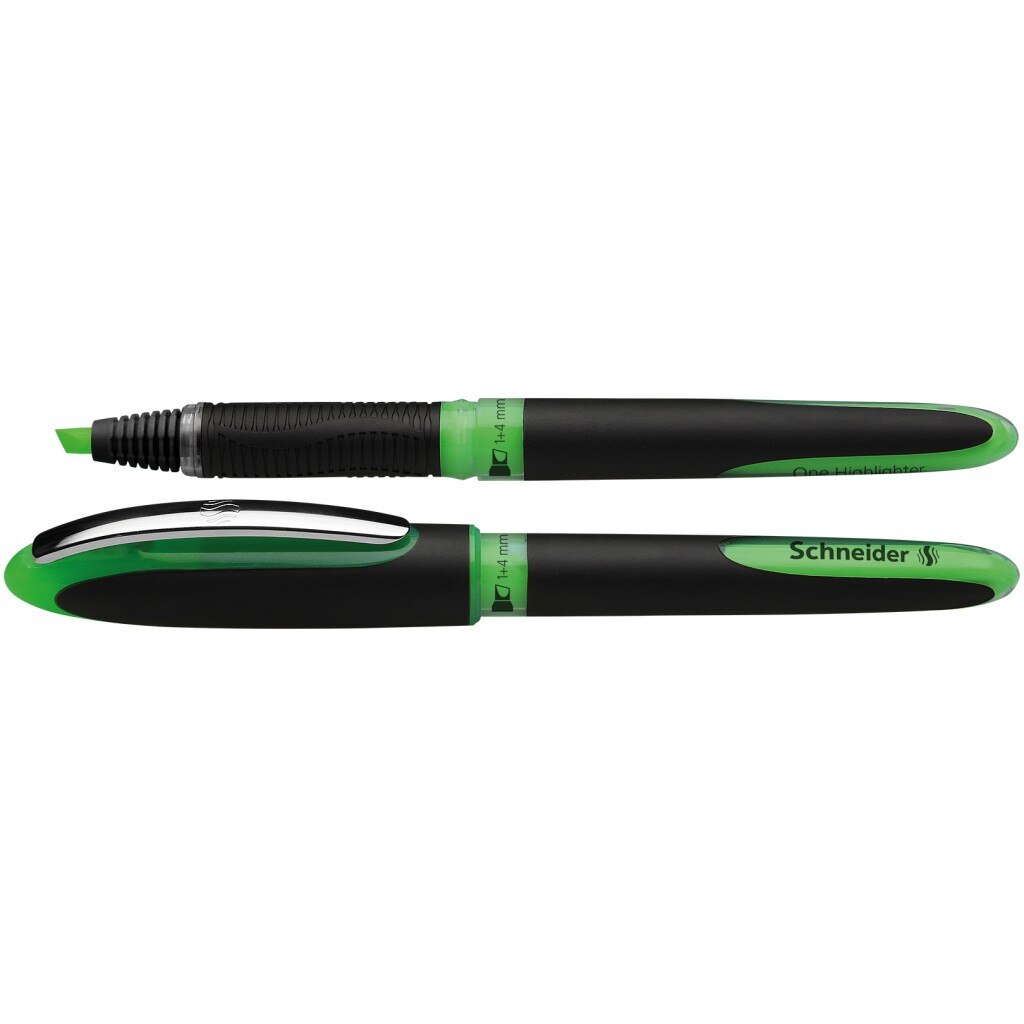 Textmarker Schneider One,Verde