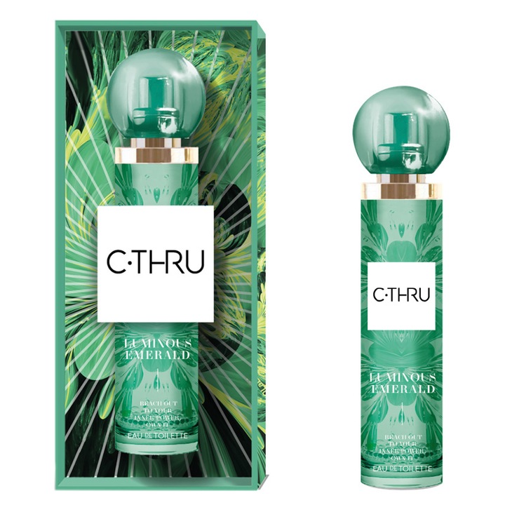 C-THRU Luminous Emerald, női, EDT, 30 ml