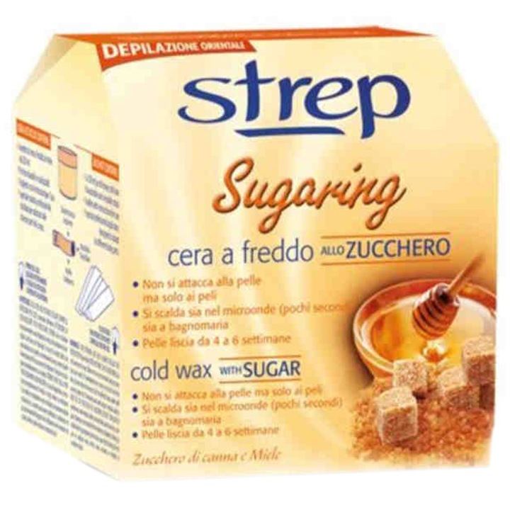 Ceara depilatoare Strep pe baza de zahar, 250 ml
