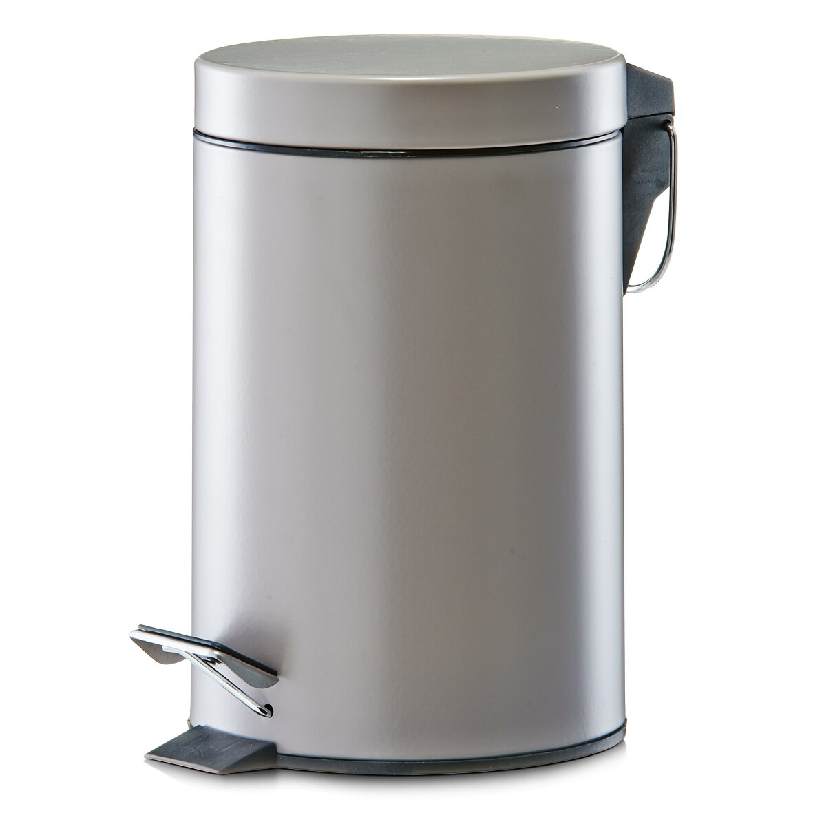 Cos de gunoi bej,din metal,3 litri