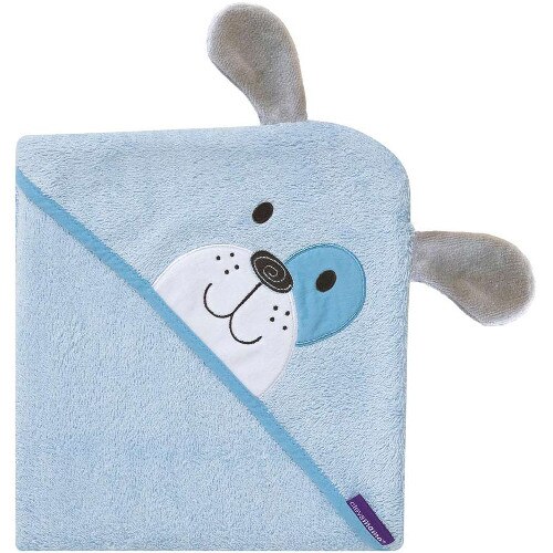 Prosop ClevaMama de Baie pentru Bebelus si Mama Bamboo Puppy Blue