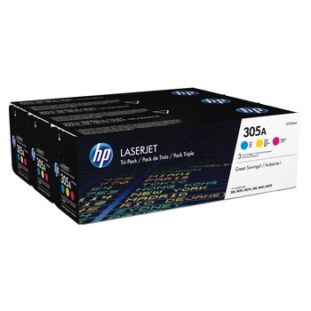 Pachet cartuse toner HP CF370AM (305A) cyan magenta galben 2600 pagini Pachet cartuse toner HP CF370AM (305A) cyan magenta galben 2600 pagini