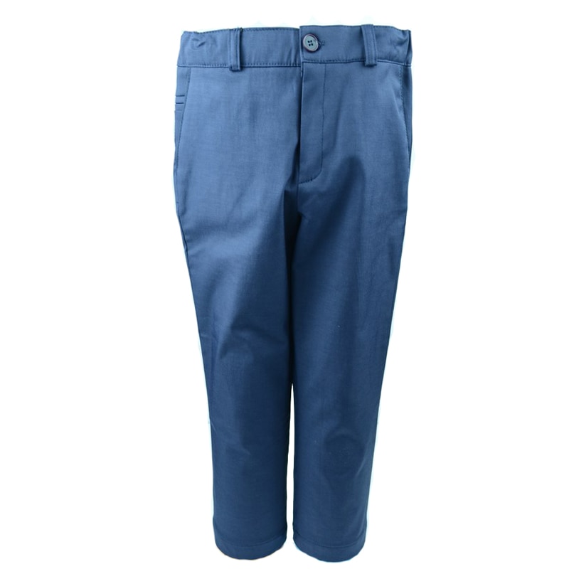 Pantaloni eleganti pentru baieti Jankes 98-64, Bleumarin, 98 cm