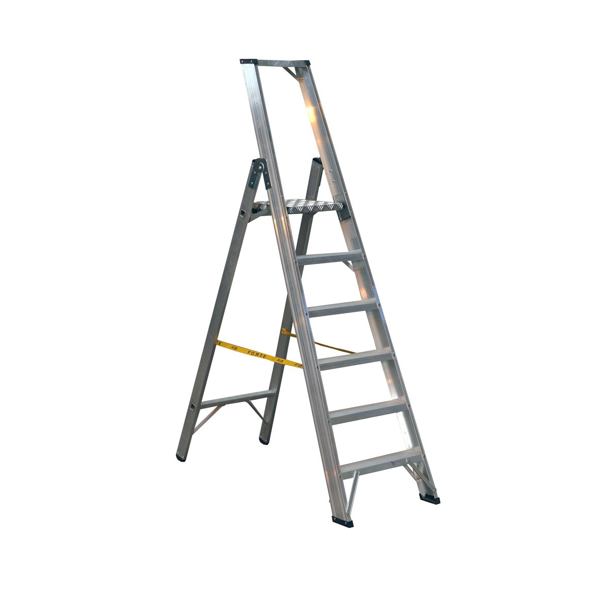 Scara dubla cu trepte pe o parte 9306 Alverosal Aluminiu