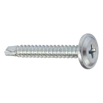 Surub autoforant cu cap plat si saiba - 4,2x13 - 2 Buc Surub autoforant cu cap plat si saiba - 4,2x13 - 2 Buc