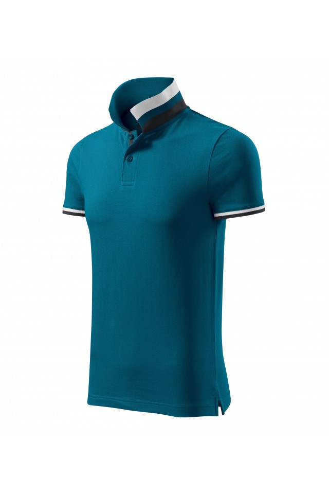 Tricou polo pentru barbati, Albastru petrol, 256-93, Albastru