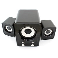 Sistem Boxe 2.1 cu subwoofer putere 11W Negru