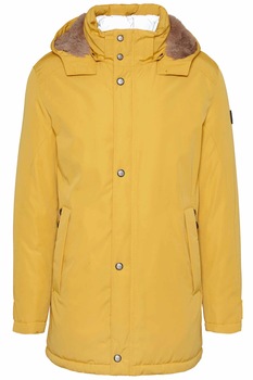 Geaca Bugatti OUTIQ impermeabila, cu gluga detasabila, galben Geaca Bugatti OUTIQ impermeabila, cu gluga detasabila, galben