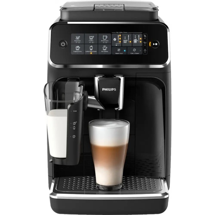 Espressor automat Philips EP3241/50, 1500 W, 1.8L, 15 bar, Negru