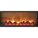 Semineu decorativ LED efect de flacara - 80x10x20 cm