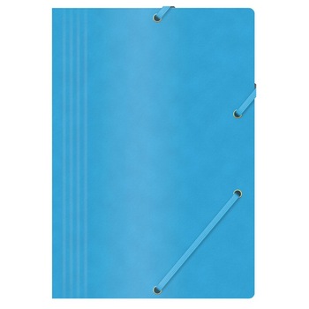Set 10 Mape din Carton A4 OFFICE Products cu Burduf si Elastic pe Colturi, Culoare Albastra Set 10 Mape din Carton A4 OFFICE Products cu Burduf si Elastic pe Colturi, Culoare Albastra