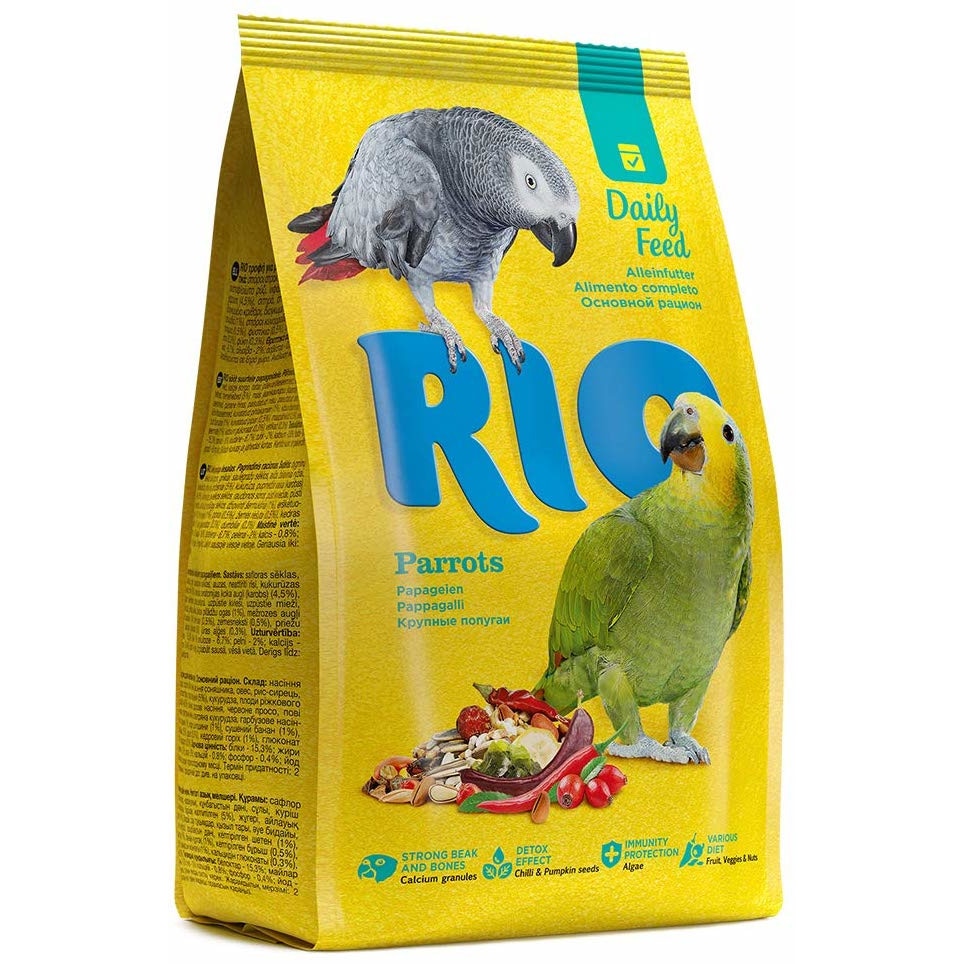 Hrana zilnica pentru papagali, Rio, 500 g, 21060