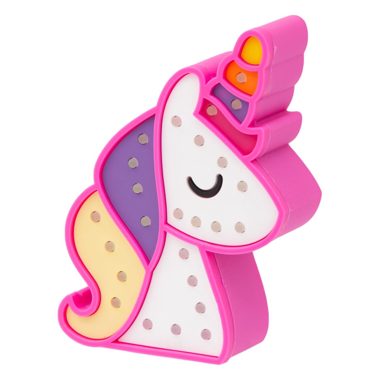 Unicorn pentru copii care are boxa, luminite, bluetooth