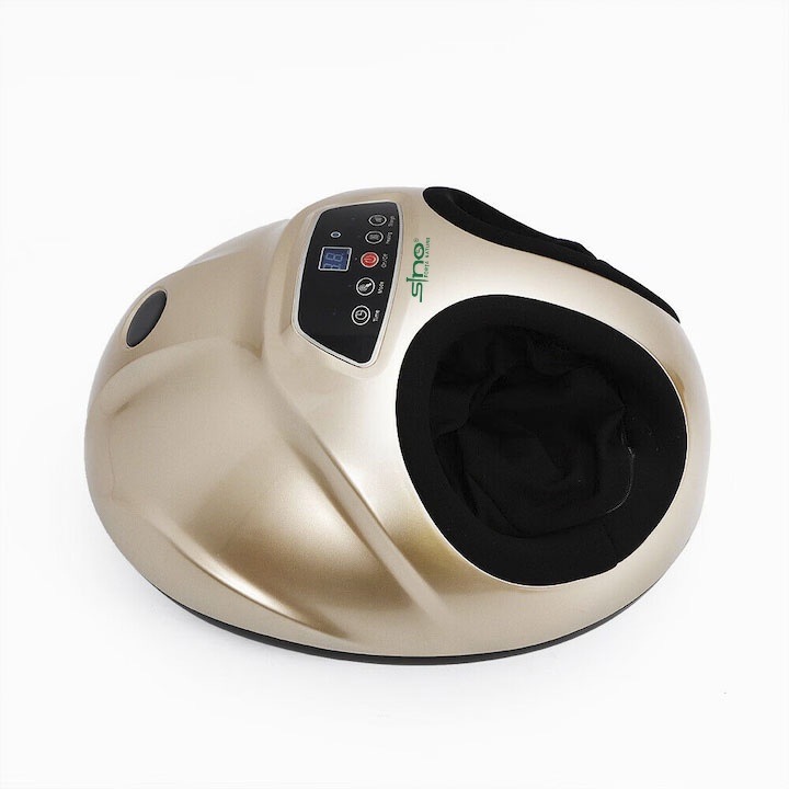Aparat masaj picioare, auriu