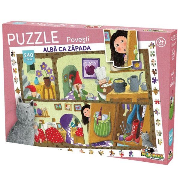 Puzzle 240 piese Colectia Povesti - Alba ca Zapada