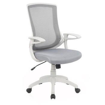 Scaun directorial cu plasa si stofa gri, AX Igo Scaun directorial cu plasa si stofa gri, AX Igo