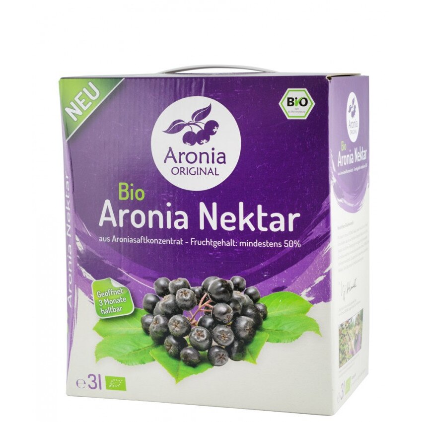 Suc Bio Aronia, Nektar Bio, 3 L