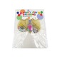 Set 5 baloane confetti, 25 cm