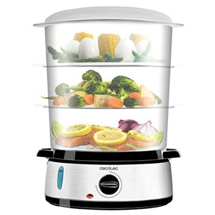 Cecotec Ételpároló Vapovita 3000 800W 9 L Rozsdamentes acél