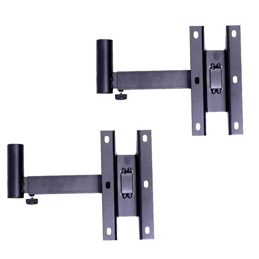 Set standuri pentru boxe, pentru perete, la 25 kg., Metal, Royal SP-318, Negru