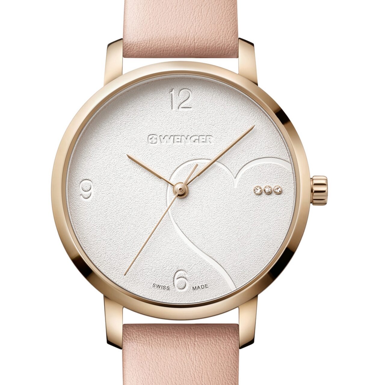 Ceas de dama Wenger 01.1731.110 Metropolitan Donnissima, 38mm, 10ATM, Auriu