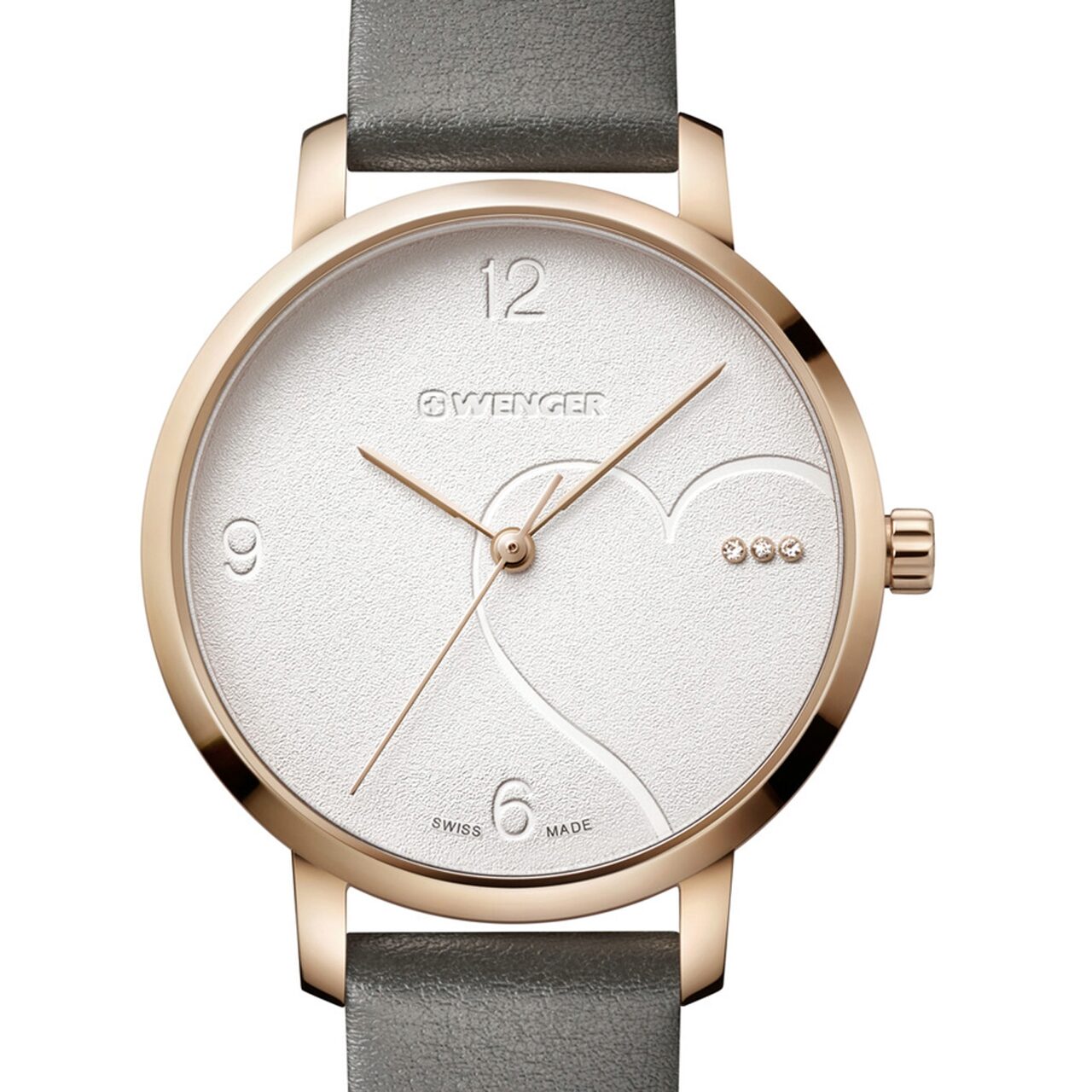 Ceas de dama Wenger 01.1731.111 Metropolitan Donnissima, 38mm, 10ATM, Auriu