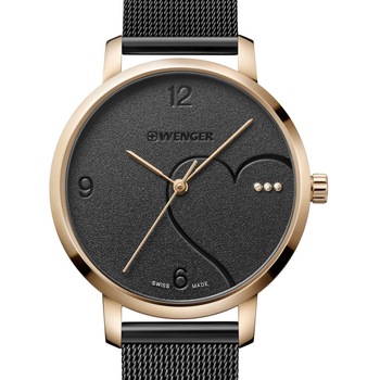 Ceas de dama Wenger 01.1731.113 Metropolitan Donnissima, 38mm, 10ATM, Auriu Ceas de dama Wenger 01.1731.113 Metropolitan Donnissima, 38mm, 10ATM, Auriu